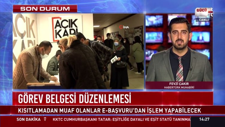 Görev belgesi düzenlemesi