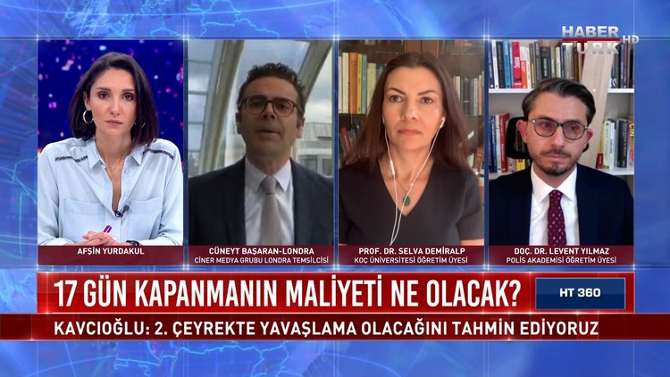 HT 360 - 29 Nisan 2021 (17 gün kapanmanın maliyeti ne olacak?)