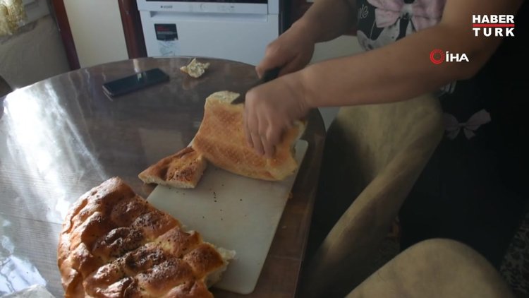 İftarlık pidenin içinden 3 santimlik vida çıktı