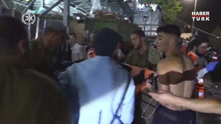 İsrail'de bayram izdihamı: Çok sayıda ölü var