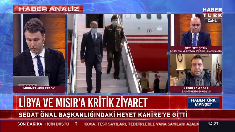 Bakan Akar ve Bakan Çavuşoğlu Libya'ya gitti