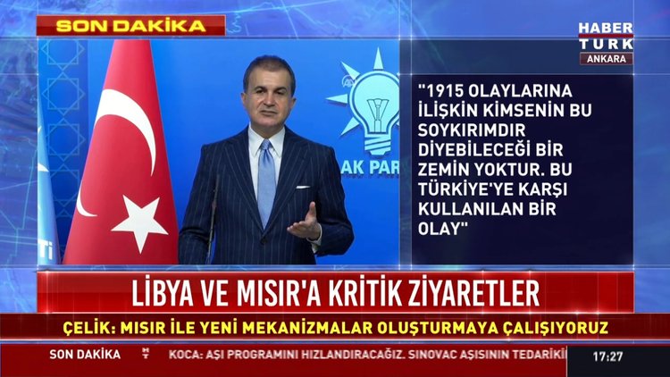 AK Parti Sözcüsü Ömer Çelik'ten önemli açıklamalar