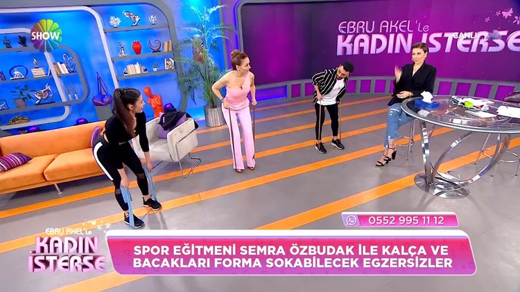 Kalça ve bacakları forma sokabilecek egzersizler!
