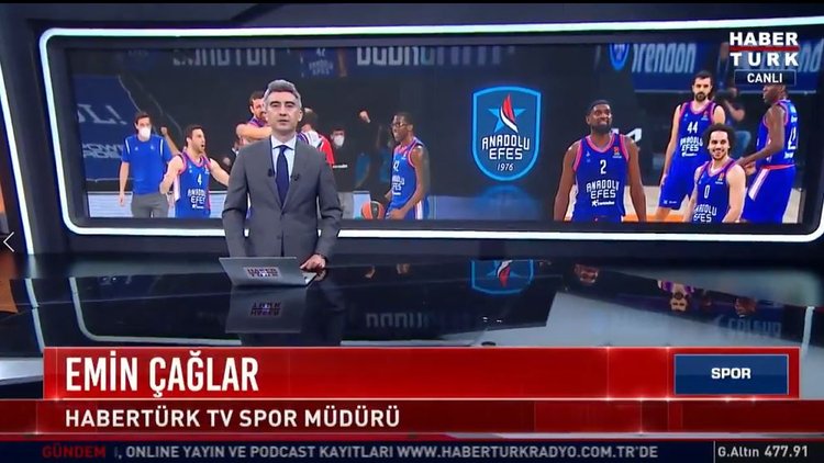 Spor Bülteni - 5 Mayıs 2021 (Anadolu Efes Final-Four'da Real Madrid'i yendi)