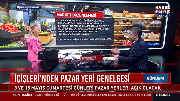 İçişleri'nden pazar yeri genelgesi