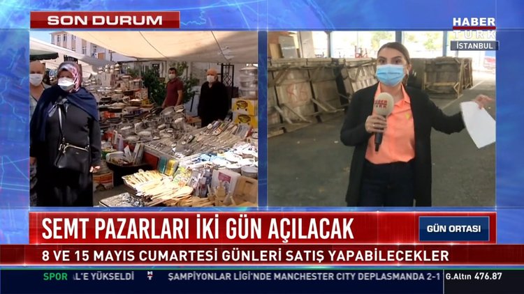Semt pazarları iki gün açılacak