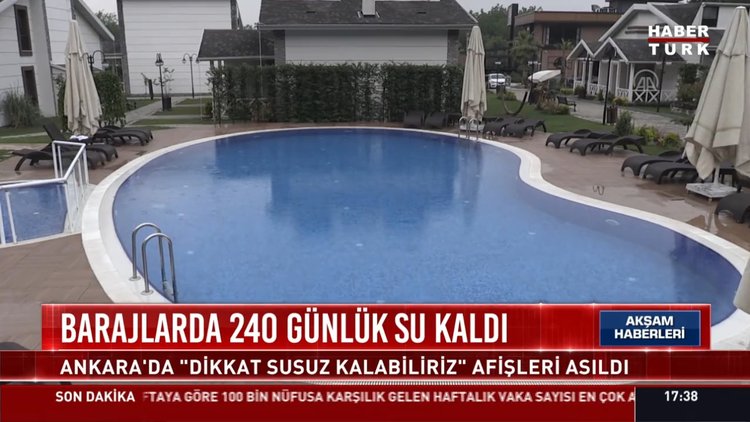 Barajlarda 240 günlük su kaldı