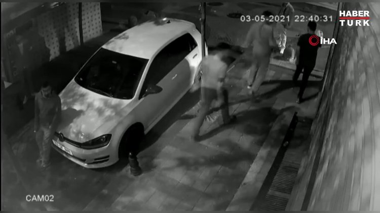 Kağıthane'de pompalı dehşetin yeni görüntüleri ortaya çıktı