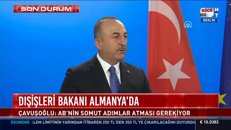 Son dakika... Dışişleri Bakanı Almanya'da