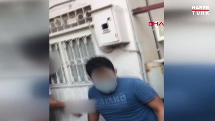 Kumar baskınında polisi görünce uyuyor numarası yaptı