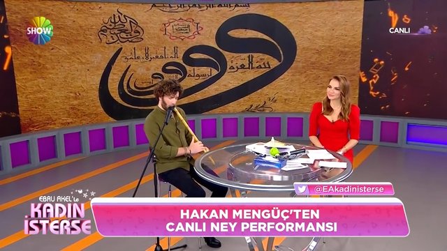 Hakan Mengüç'ten ney dinletisi