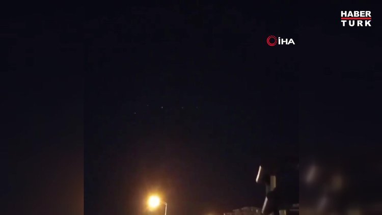 Ankara semalarında "Starlink" uyduları görüldü