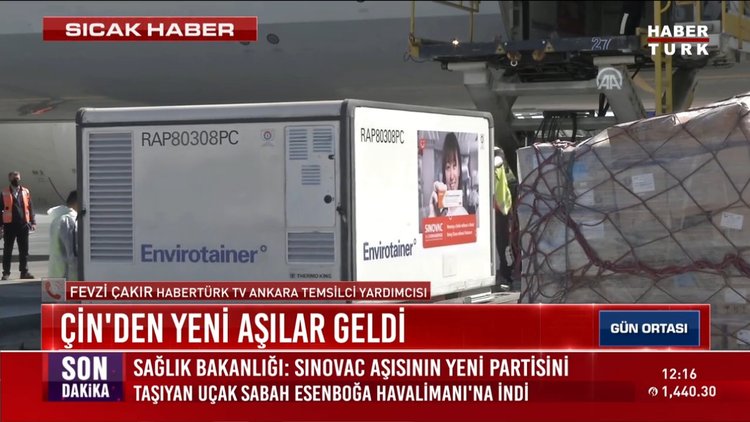 Sağlık Bakanlığı duyurdu! Çin'den yeni aşılar geldi