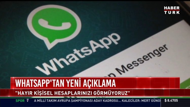 WhatsApp'tan yeni açıklama