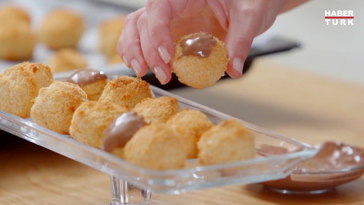 Merve Çoban Uslaş'tan Hindistan Cevizli Kurabiye tarifi