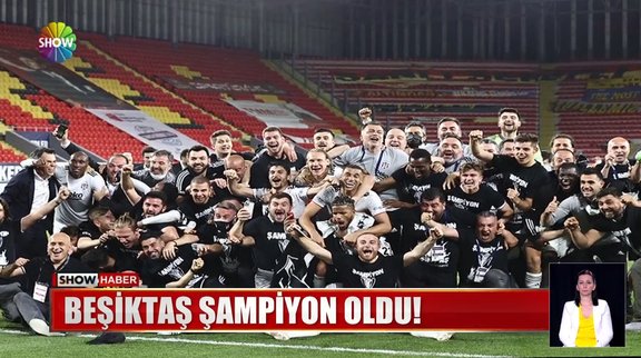 Beşiktaş şampiyon oldu!