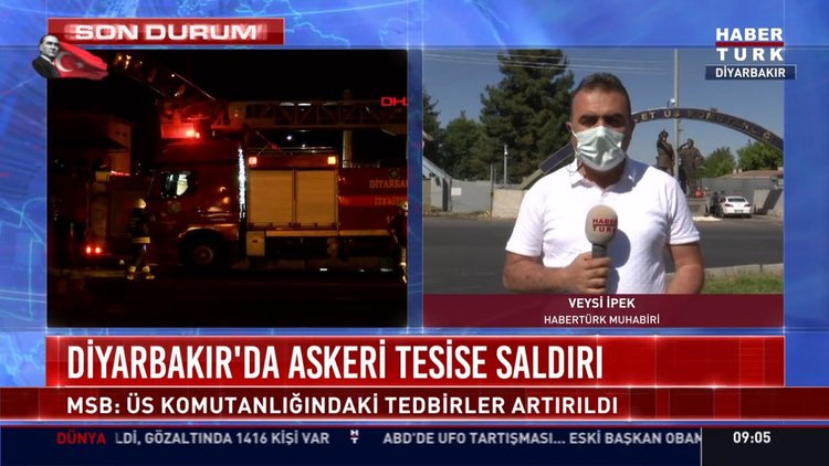 Diyarbakır'da askeri tesise saldırı