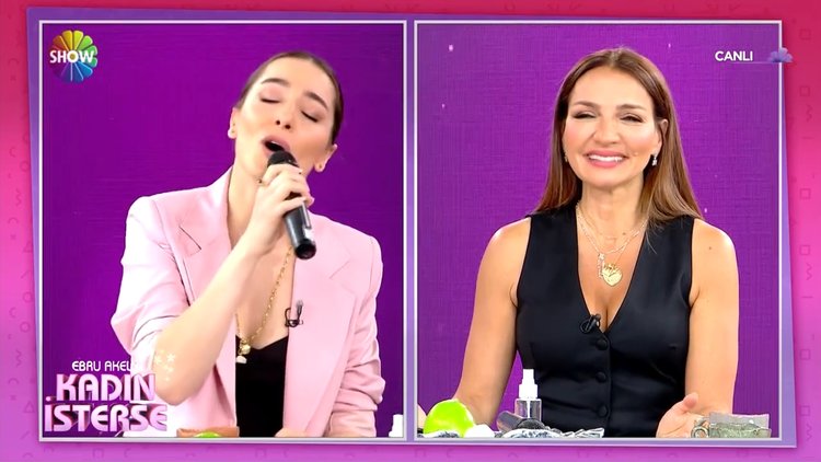 Ezgi Eyüboğlu'dan canlı "Eyvanına Vardım" yorumu