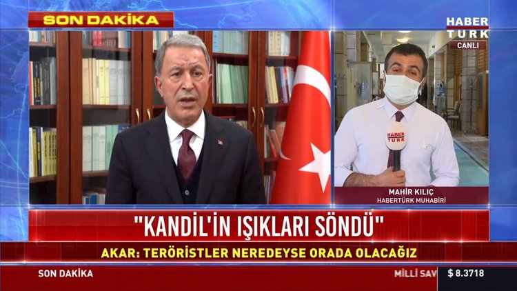 Milli Savunma Bakanı: Kandil'in ışıkları söndü