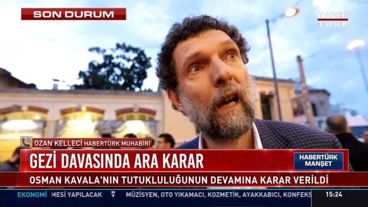 Gezi Parkı davasında ara karar