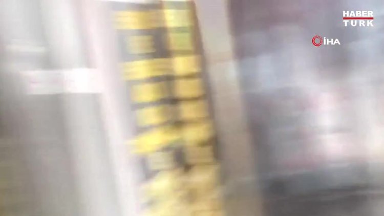 Ayvalık'ta şiddetli fırtına