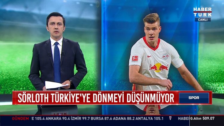 Sörloth Türkiye'ye dönmeyi düşünmüyor