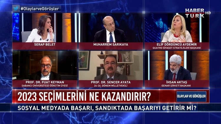 Olaylar ve Görüşler - 22 Mayıs 2021 (Seçmen beklentilerine yanıt alabiliyor mu?)