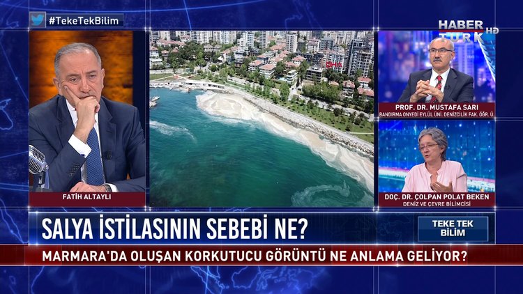 Teke Tek Bilim - 23 Mayıs 2021 (Deniz salyaları neden Marmara Denizi&#039;ne akın etti?)