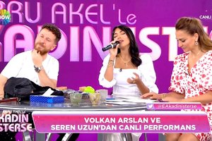 Volkan Arslan ve Seren Uzun'dan türkü ziyafeti!