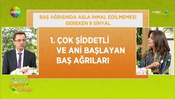 Baş ağrısında dikkat edilmesi gereken 9 sinyal