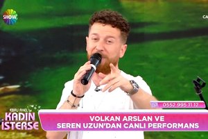 Volkan Arslan ve Seren Uzun'dan canlı performans!