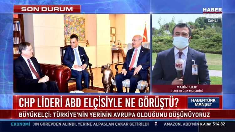 CHP lideri Kılıçdaroğlu ABD Büyükelçisi Satterfield ile görüştü