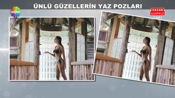 Ünlü güzellerin yaz pozları!