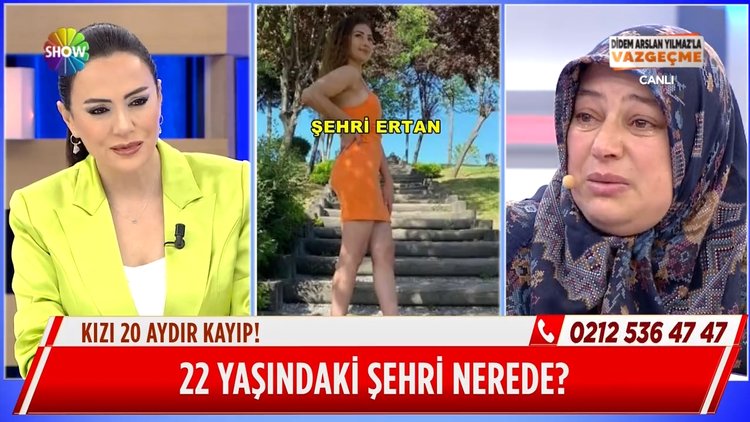 Kızı 20 aydır kayıp!