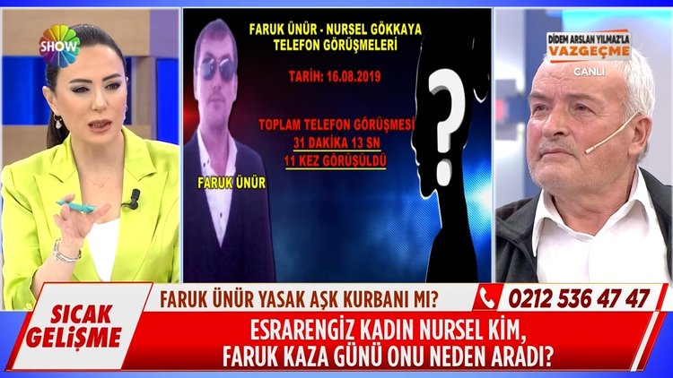 Son aradığı gizemli kadın kim?