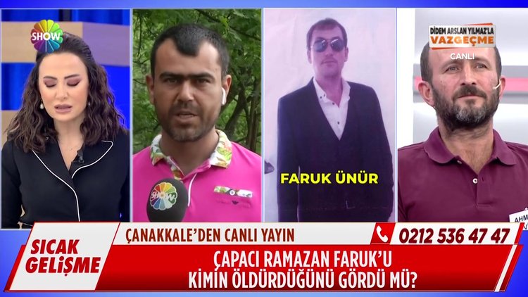 Çapacı Ramazan, Faruk Ünür'ün nasıl öldüğünü biliyor mu?