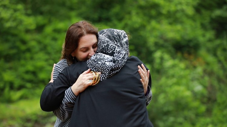 Gelin ile kayınvalidenin barışması