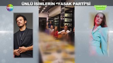 Ünlü isimlerin yasak partisi!