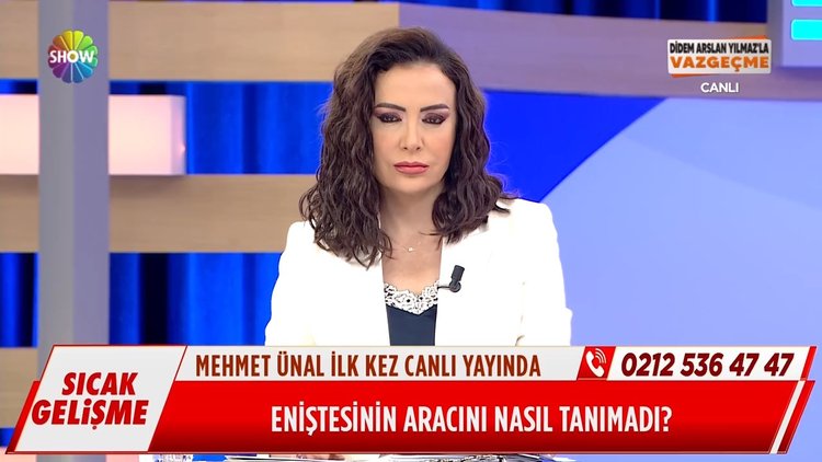 Eniştesinin aracını nasıl tanımadı?