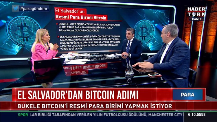 El Salvador'da Bitcoin resmi para birimi oluyor