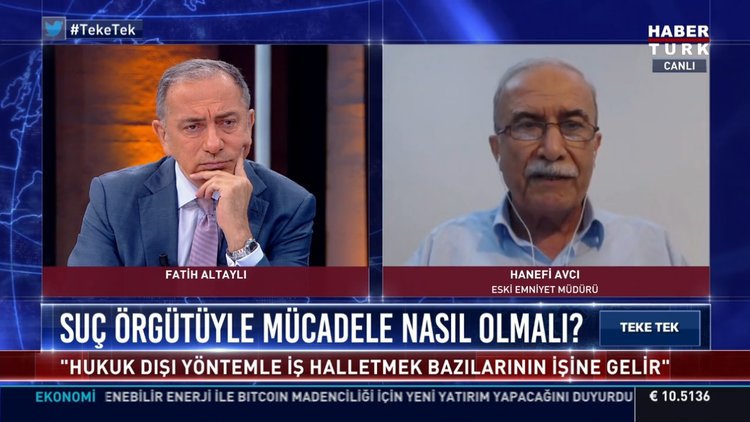 Habertürk TV'de Fatih Altaylı'ya konuşan Hanefi Avcı: Üç yönden soruşturma yapılabilir