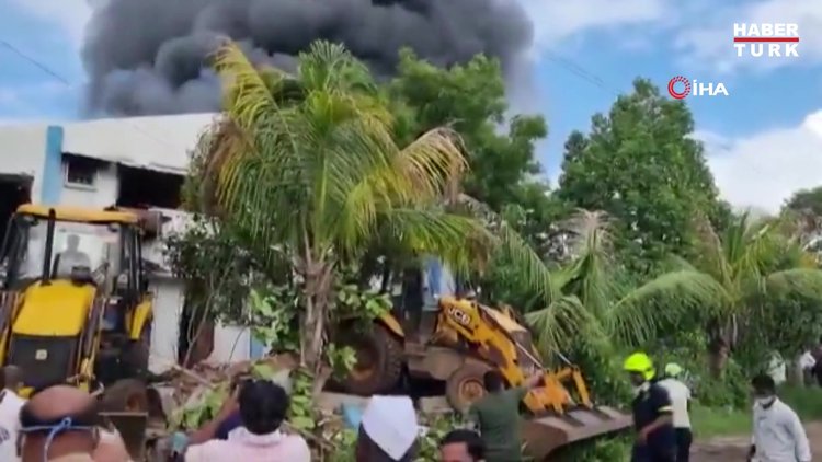 Hindistan'da kimya fabrikasından yangın: 15 ölü