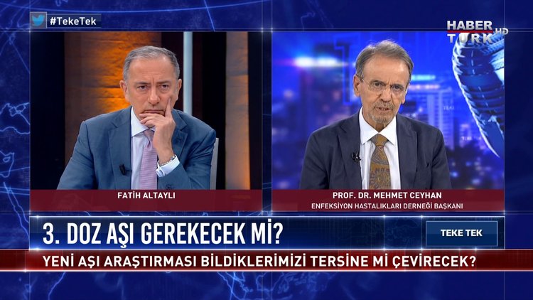 Teke Tek - 7 Haziran 2021 (Yeni aşı araştırması bildiklerimizi tersine mi çevirecek?)