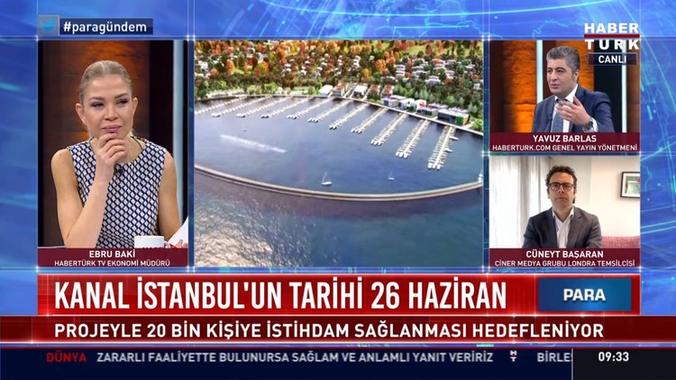 Kanal İstanbul 26 Haziran'da