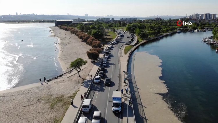 Bir yanda müsilaj temizliği bir yanda deniz keyfi!