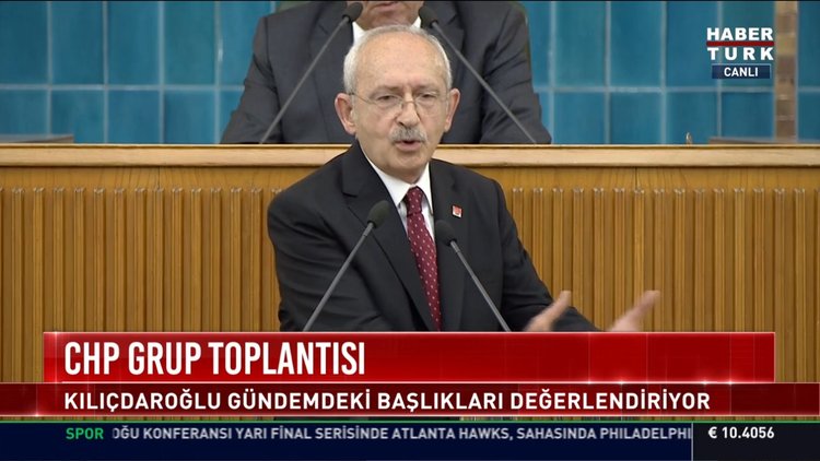 CHP Lideri Kılıçdaroğlu CHP Grup Toplantısı'nda konuştu