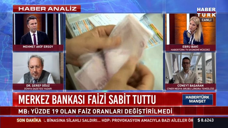 Merkez Bankası faiz kararını açıkladı