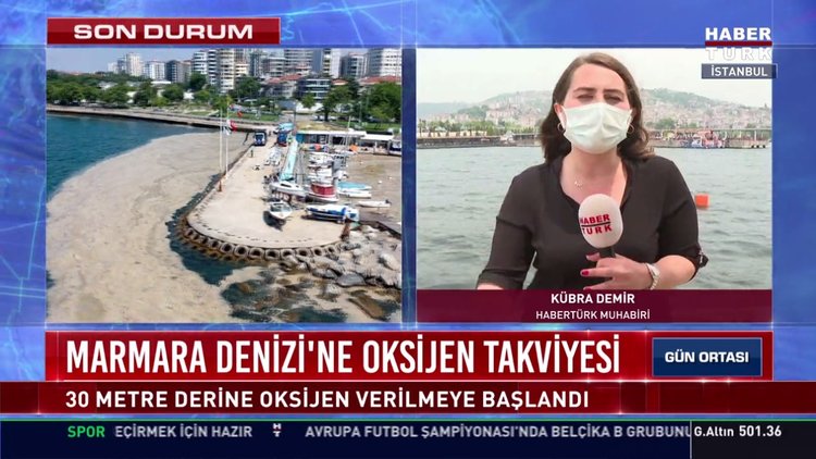 Marmara Denizi'ne oksijen takviyesi