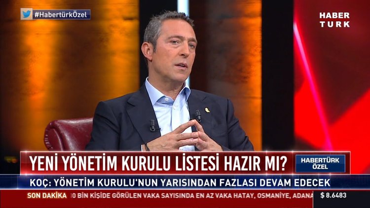 Ali Koç, HABERTÜRK'te! - 1