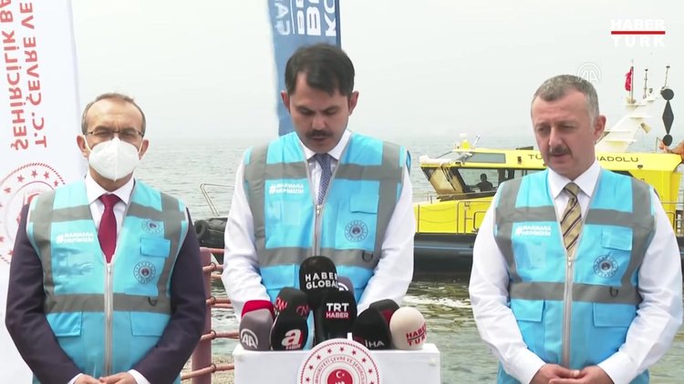 Bakan Kurum açıkladı! Müsilajla mücadelede 16 işletme faaliyetten men edildi